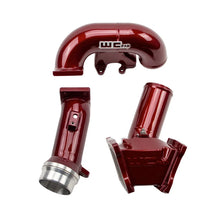 Load image into Gallery viewer, Wehrli 06-07 Chevrolet Duramax LBZ 3in. Y-Bridge Kit - WCFab Red - Additional View 6