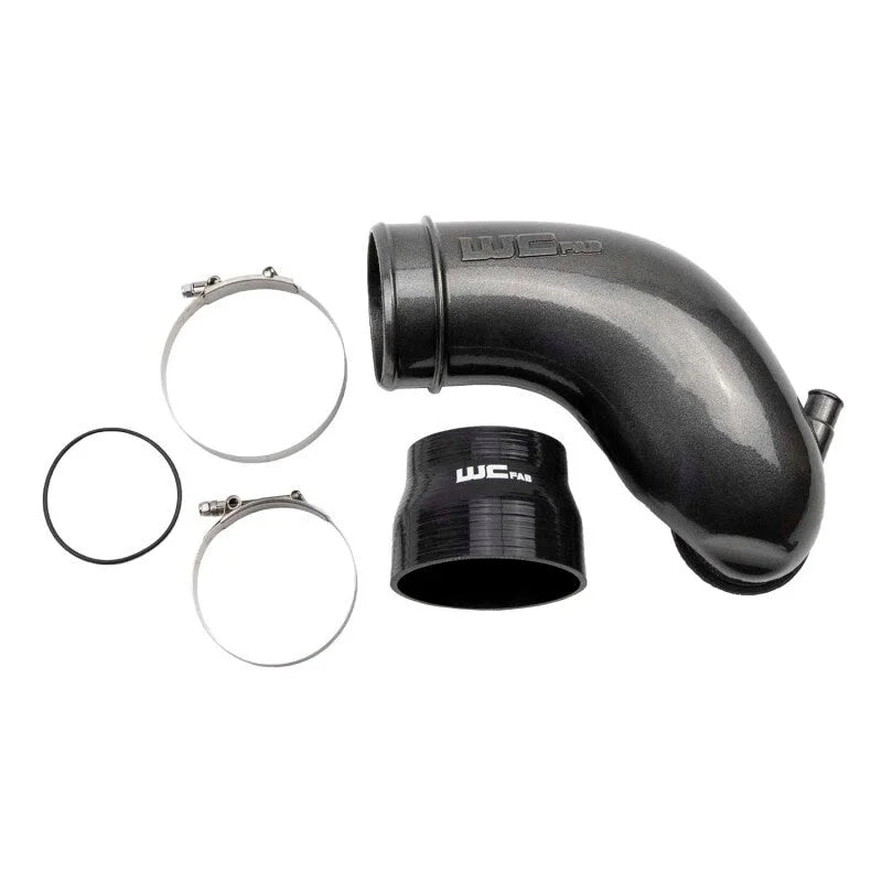 Wehrli 06-10 Chevrolet 6.6L LBZ/LMM Duramax 3.5in Intake Horn - Illusion Purple - Main Product View
