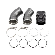 Load image into Gallery viewer, Wehrli 06-10 Chevrolet 6.6L LBZ/LMM Duramax Passenger Side 3.5in Intercooler Pipe - Gloss White - Main Product View