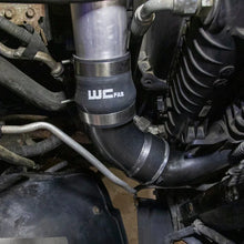 Load image into Gallery viewer, Wehrli 06-10 Duramax LBZ/LMM Intercooler Outlet Elbow Kit - Bengal Red - Side View