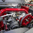 Load image into Gallery viewer, Wehrli 06-10 Duramax LBZ/LMM Thermostat Housing Kit For Dual CP3 - WCFab Red - Detail View