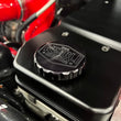 Load image into Gallery viewer, Wehrli 06-18 Cummins WCFab X D&amp;J Precision Billet Valve Cover - Bengal Red - Side View