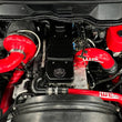 Load image into Gallery viewer, Wehrli 06-18 Cummins WCFab X D&amp;J Precision Billet Valve Cover - Bengal Red - Back View