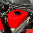 Load image into Gallery viewer, Wehrli 06-23 Cummins 5.9L/6.7L Brake Master Cylinder Cover - Gun Metal - Installation View