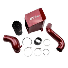 Load image into Gallery viewer, Wehrli 07.5-10 Chevrolet Duramax LMM 4in Intake Kit Stage 2 - WCFab Red - Main Product View