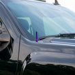 Load image into Gallery viewer, Wehrli 07.5-19 Chevrolet 6.6L Duramax Billet TIG Torch Stubby Antenna - Semi-Gloss Black - Side View