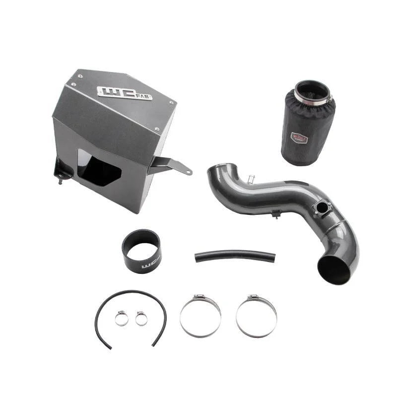 Wehrli 10-12 6.7L Cummins 4in. Intake Kit - Orange Frost - Main Product View