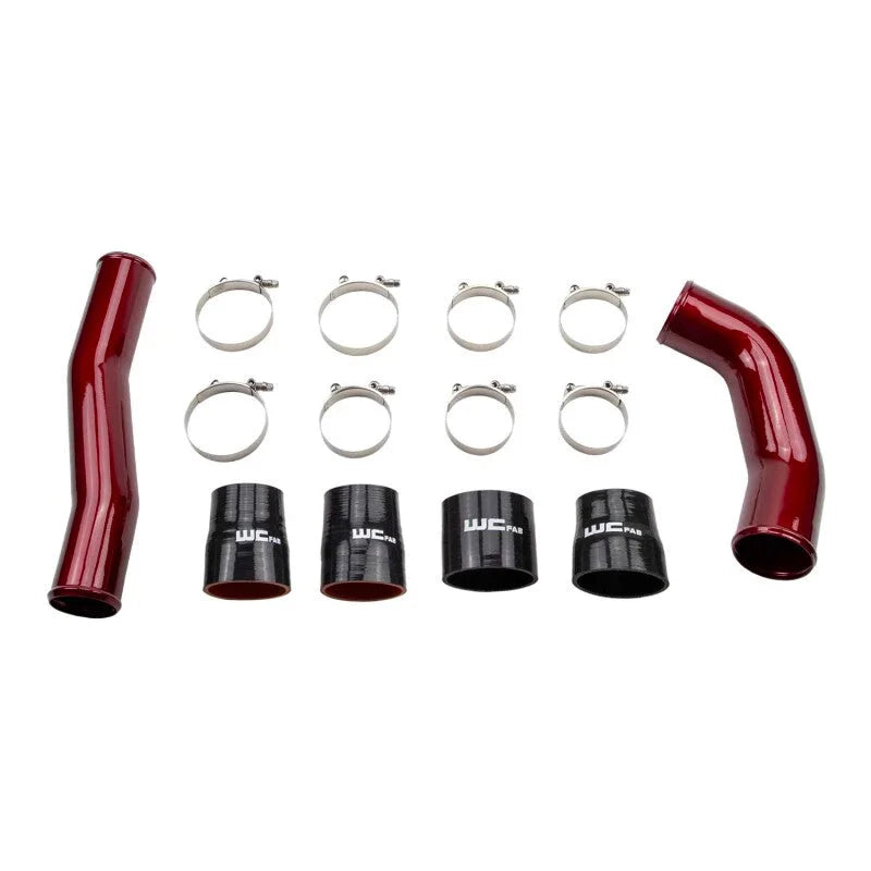 Wehrli 10-12 Cummins 6.7L Stage 1 High Flow Bundle Kit - WCFab Red - Main Product View