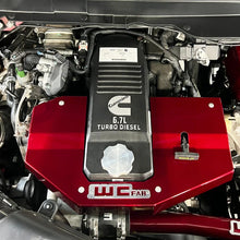 Load image into Gallery viewer, Wehrli 10-23 Cummins Fabricated Aluminum Engine Cover - Gloss White - Additional View 5