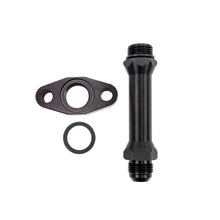 Load image into Gallery viewer, Wehrli -10AN Fitting Kit Extended Turbo Oil Drain - Side View