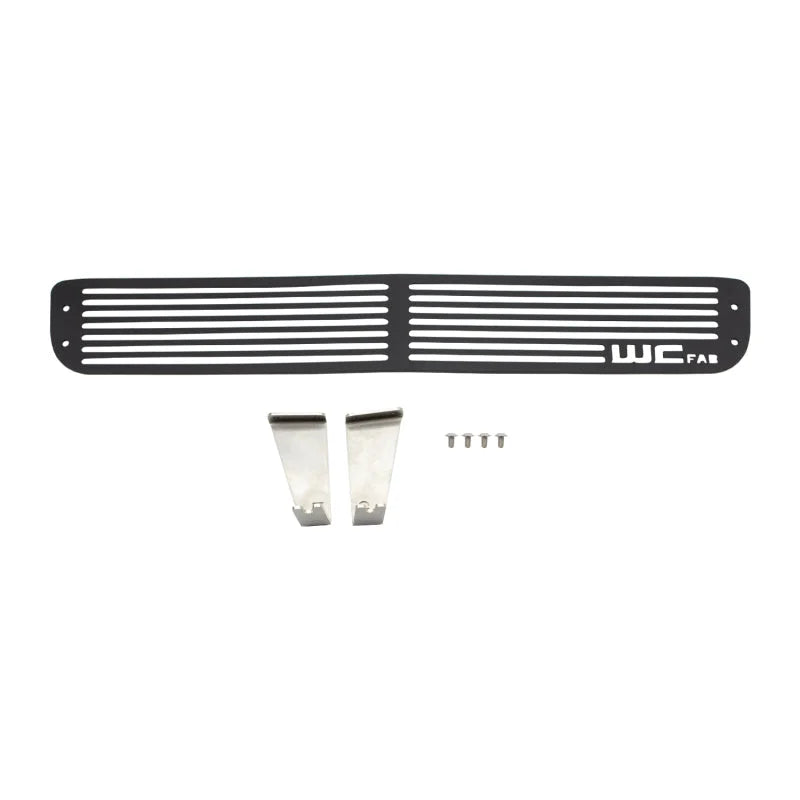 Wehrli 11-14 Chevrolet Silverado 2500/3500 HD / Duramax LML Bumper Grille - Gloss Black - Main Product View