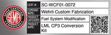 Load image into Gallery viewer, Wehrli 11-16 Chevrolet 6.6L LML Duramax CP3 Conversion Kit - Side View