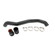 Load image into Gallery viewer, Wehrli 11-16 Chevrolet 6.6L LML Duramax Driver Side 3in Intercooler Pipe - Chevy Orange - Side View