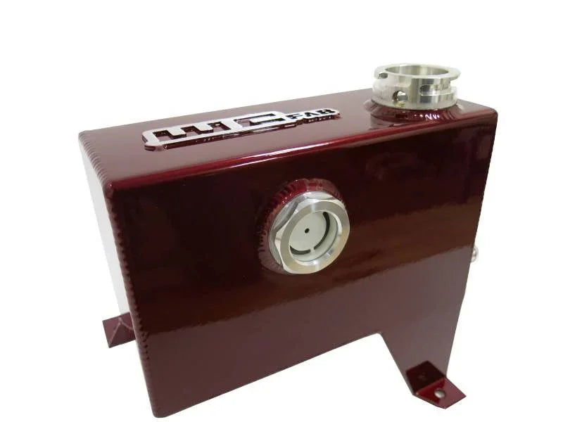 Wehrli 11-16 Chevrolet 6.6L LML Duramax OEM Placement Coolant Tank Kit - Illusion Purple - Side View