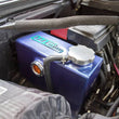 Load image into Gallery viewer, Wehrli 11-16 Chevrolet 6.6L LML Duramax OEM Placement Coolant Tank Kit - Illusion Purple - Installation View