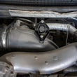 Load image into Gallery viewer, Wehrli 11-16 Chevrolet 6.6L LML Duramax Turbo Resonator Billet Block Off Plate - Side View