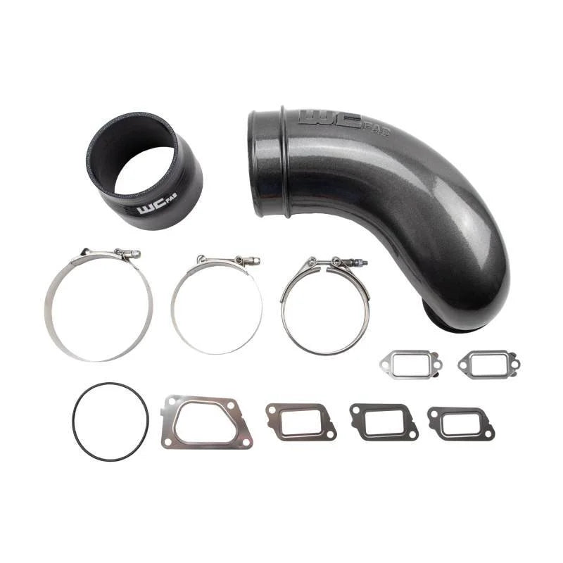 Wehrli 11-16 Duramax LML 5in. Intake Horn Kit - Bengal Red - Main Product View