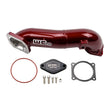 Load image into Gallery viewer, Wehrli 11-16 LML Duramax Passenger Side Upper Crossover Intercooler Pipe Kit - WCFab Red - Main Product View