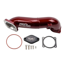 Load image into Gallery viewer, Wehrli 11-16 LML Duramax Passenger Side Upper Crossover Intercooler Pipe Kit - WCFab Red - Main Product View