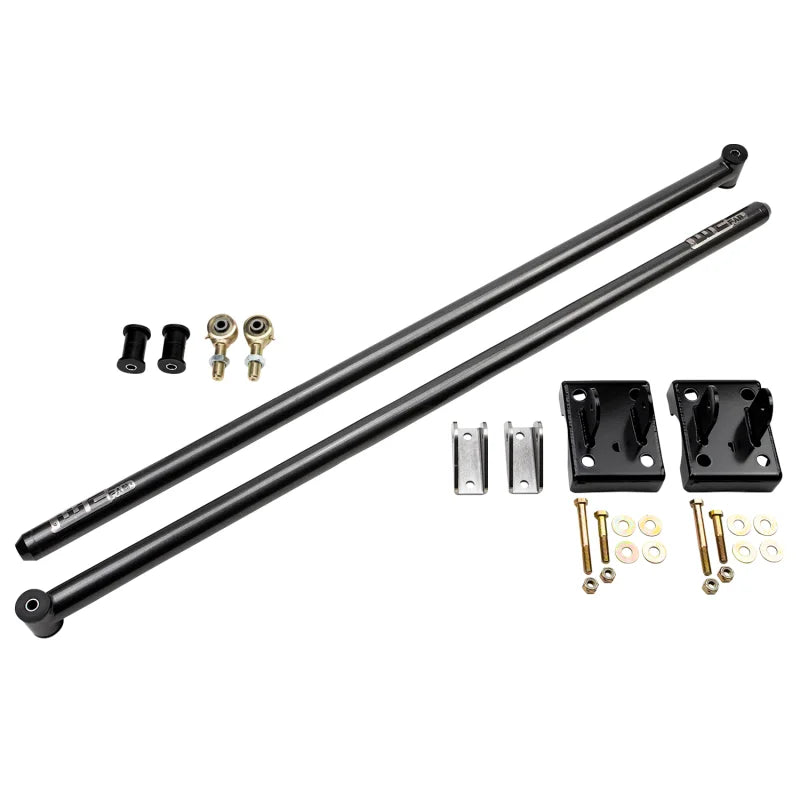 Wehrli 11-19 Chevy & GMC Duramax ECLB/CCLB 68in. Traction Bar Kit - Gloss White - Main Product View