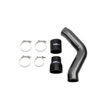 Load image into Gallery viewer, Wehrli 13-18 Cummins 6.7L Driver Side 3.5 in. Intercooler Pipe - WCFab Grey - Main Product View
