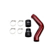 Load image into Gallery viewer, Wehrli 13-18 Cummins 6.7L Driver Side 3.5 in. Intercooler Pipe - WCFab Red - Main Product View