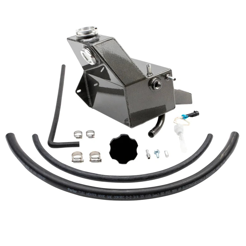 Wehrli 13-18 Dodge 6.7L Cummins OEM Placement Coolant Tank Kit - Fine Texture Black - Additional View 6