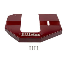 Load image into Gallery viewer, Wehrli 13-23 Dodge Cummins 6.7L Fabricated Aluminum Engine Cover - WCFab Red - Main Product View
