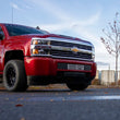 Load image into Gallery viewer, Wehrli 15-19 Chevrolet Silverado HD 6.6L LML/L5P Duramax Bumper Grille - Flat Black - Additional View 5