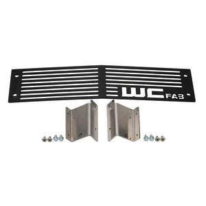 Wehrli 15-19 Chevrolet Silverado HD 6.6L LML/L5P Duramax Bumper Grille - Raw Stainless Finish - Main Product View
