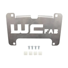 Load image into Gallery viewer, Wehrli 15-19 Chevy HD Lower Valance Filler Panel License Plate Mount Bracket - Main Product View