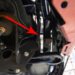 Load image into Gallery viewer, Wehrli 15-19 GM 2500/3500 HD Bumper Spacer Kit - 3/4in - Detail View