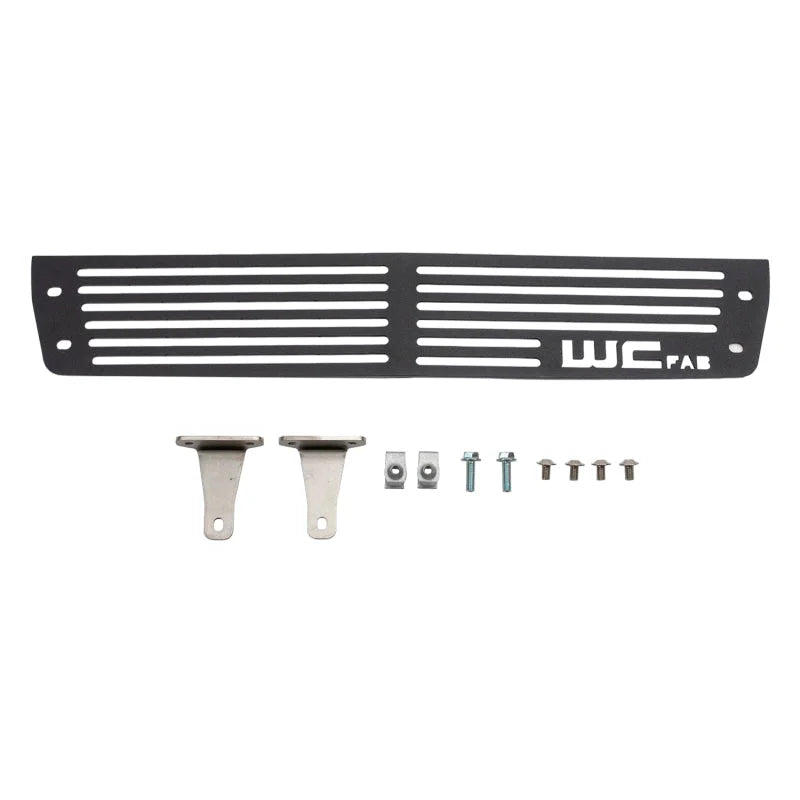 Wehrli 15-19 GMC Sierra 6.6L LML/L5P Duramax Bumper Grille - Gloss Black - Main Product View