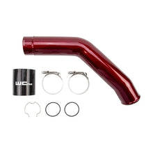 Load image into Gallery viewer, Wehrli 15-24 Ford 6.7L Power Stroke 3in Hot Side Intercooler Pipe - Gloss White - Main Product View