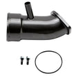 Load image into Gallery viewer, Wehrli 17-19 Chevrolet 6.6L L5P Duramax 3.5in Intake Horn w/PCV Port - Gloss White - Side View