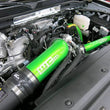 Load image into Gallery viewer, Wehrli 17-19 Chevrolet 6.6L L5P Duramax 4in Intake Pipe (Use w/OEM Air Box) - Candy Red - Back View