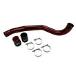 Load image into Gallery viewer, Wehrli 17-19 Chevrolet 6.6L L5P Duramax Driver Side 3in Intercooler Pipe - WCFab Red - Side View