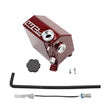 Load image into Gallery viewer, Wehrli 17-19 Chevrolet 6.6L L5P Duramax OEM Placement Coolant Tank Kit - WCFab Red - Main Product View