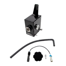 Load image into Gallery viewer, Wehrli 17-19 Chevrolet L5P Duramax Twin Turbo Style Coolant Tank Kit - Raw Aluminum - Main Product View