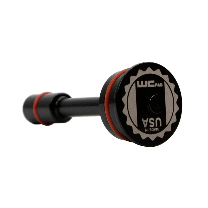 Wehrli 17-19 L5P Duramax Billet Anodized Transmission Cooler Thermostat Bypass Plug - Main Product View