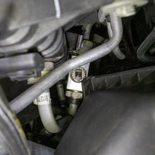 Load image into Gallery viewer, Wehrli 17-19 L5P Duramax Billet Anodized Transmission Cooler Thermostat Bypass Plug - Side View