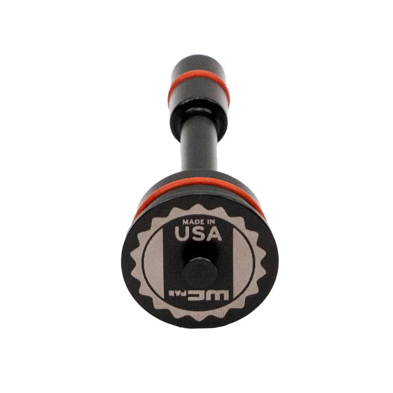 Wehrli 17-19 L5P Duramax Billet Anodized Transmission Cooler Thermostat Bypass Plug - Installation View