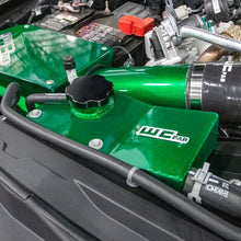 Load image into Gallery viewer, Wehrli 17-24 6.7L Power Stroke Secondary Coolant Tank Kit - Gloss Black - Installation View