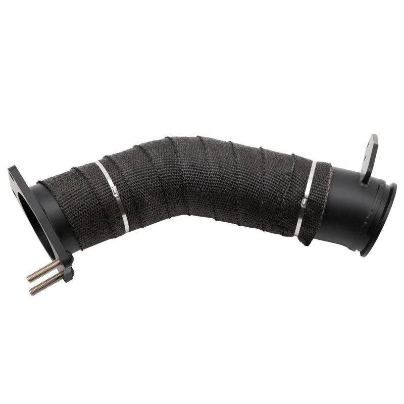 Wehrli 17-24 Chevrolet/GMC 6.6L L5P Duramax 3.5in Down Pipe - Side View