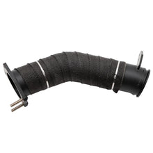 Load image into Gallery viewer, Wehrli 17-24 Chevrolet/GMC 6.6L L5P Duramax 3.5in Down Pipe - Side View
