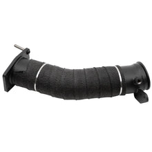 Load image into Gallery viewer, Wehrli 17-24 Chevrolet/GMC 6.6L L5P Duramax 3.5in Down Pipe - Back View