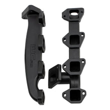 Load image into Gallery viewer, Wehrli 17-24 L5P Duramax Billet Exhaust Manifold Kit w/ Gaskets and ARP Hardware - Back View