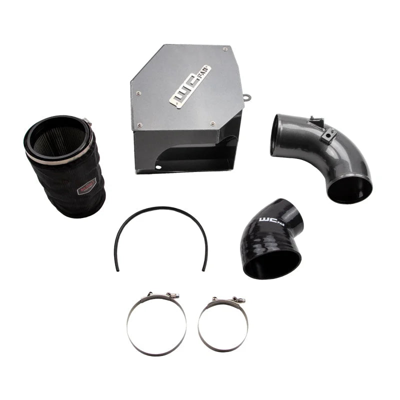 Wehrli 19-23 Cummins 6.7L 5in Intake Kit - Candy Red - Main Product View