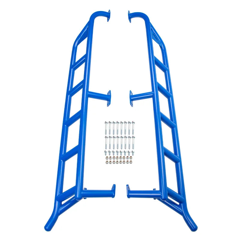 Wehrli 19+ Honda Talon 1000X 4 Seat Tree Kickers - Semi-Gloss Black - Main Product View