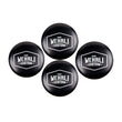 Load image into Gallery viewer, Wehrli 19+ Honda Talon Billet Hub Cap Kit for OEM Wheels - Black Anodized - Side View